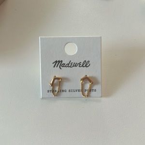 Madewell earrings never used